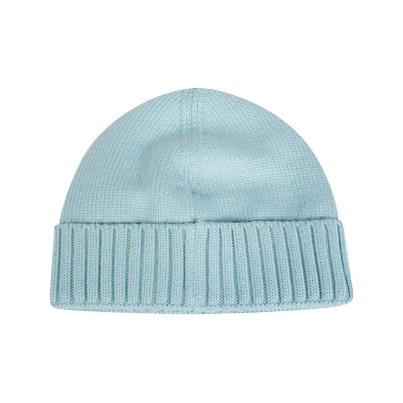 STONE ISLAND Logo Patch Ribbed Beanie-1