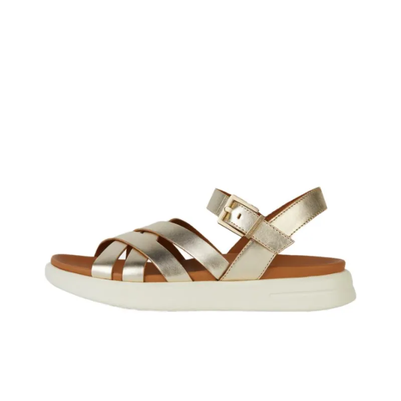 GEOX One Strap Sandals Women's Light Gold-0