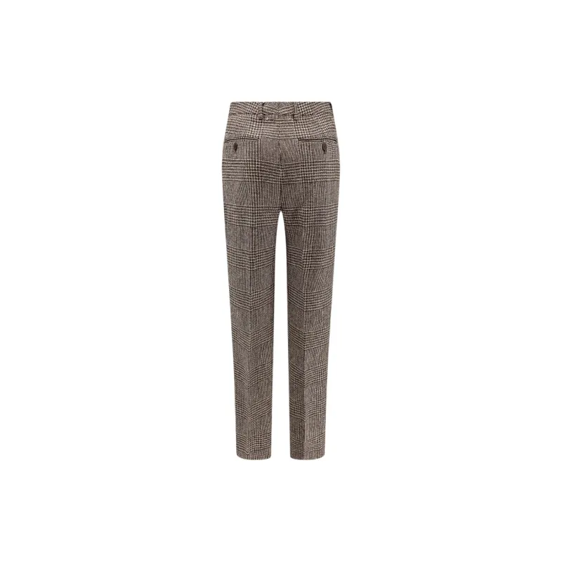 Golden Goose Mario Checked Tailored Trousers-1