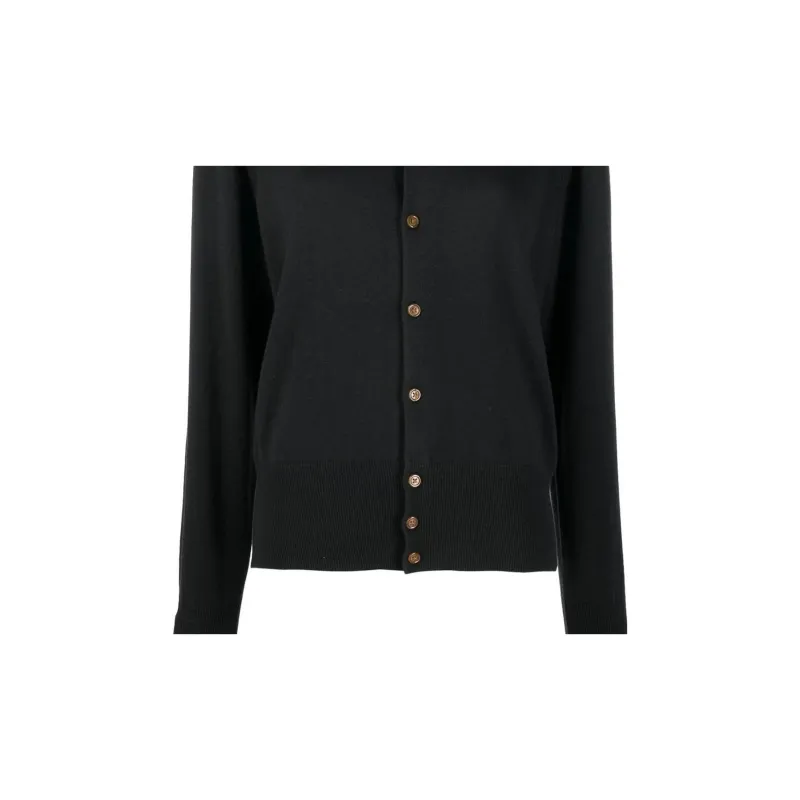 Vivienne Westwood FW22 Cashmere Sweater Women's Black-5