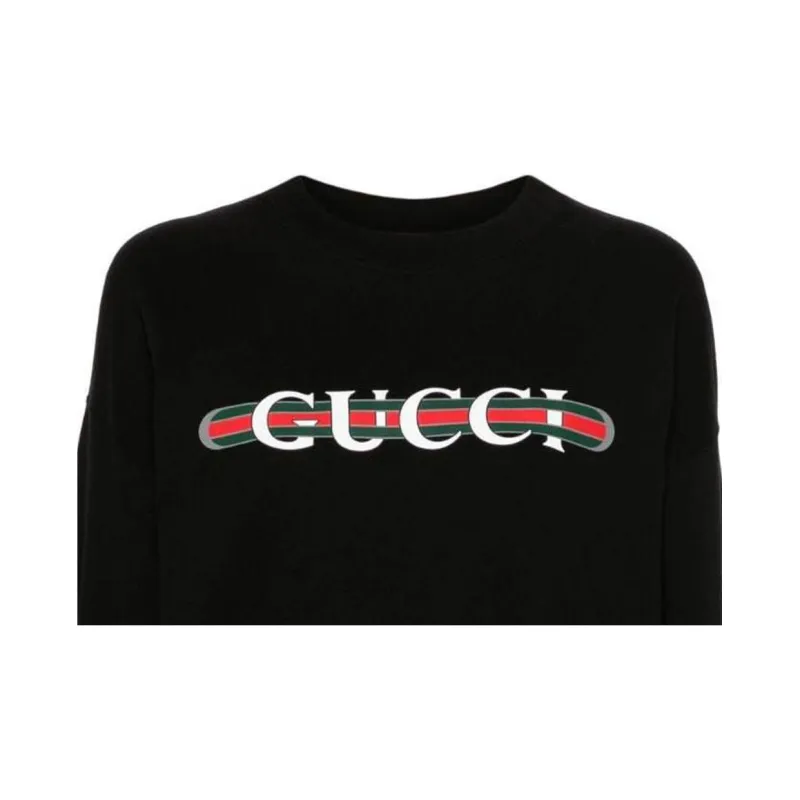 GUCCI Web-print Sweatshirt-4