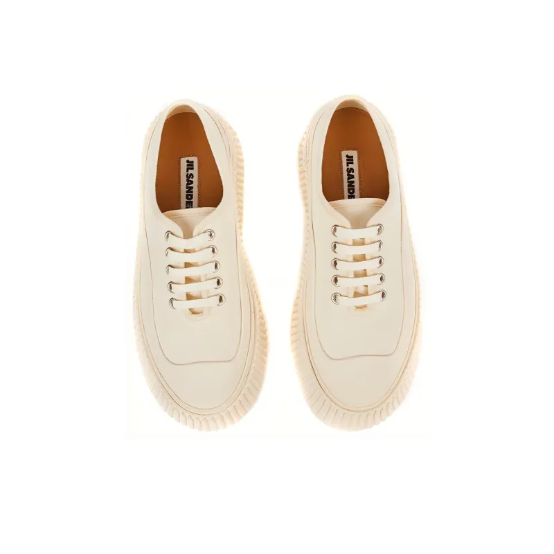 JIL SANDER Low-Top Skateboard Shoes Women's White-2