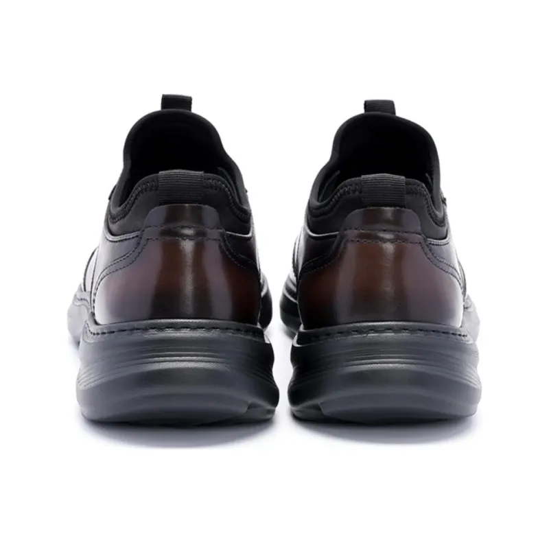 Satchi Casual Shoes Men's Brown 4.5cm-4