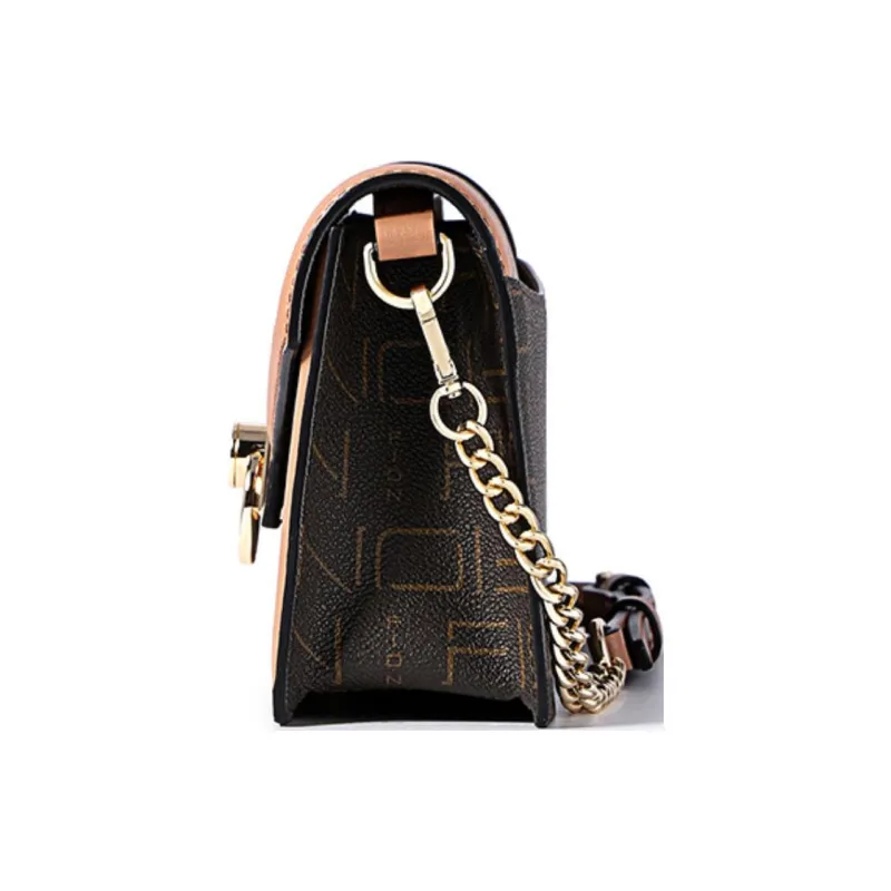 FION Artificial Leather Envelope Bag, Shoulder Bag Medium Size Women's Multicolor-3