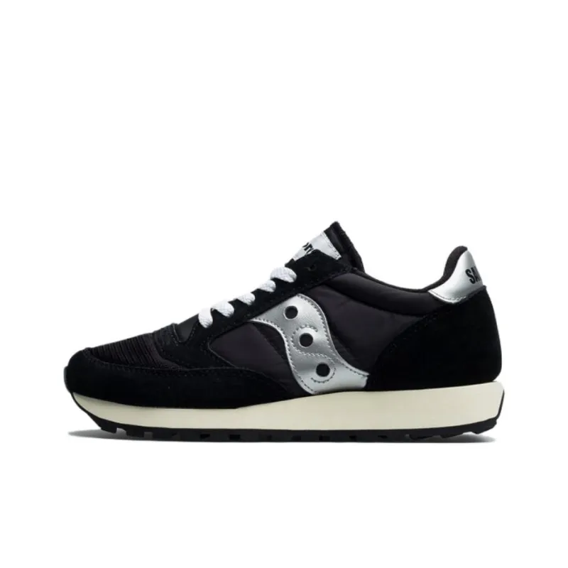 Saucony Anti Slip Wear Resistant Low Top Casual Shoes Unisex Black-0