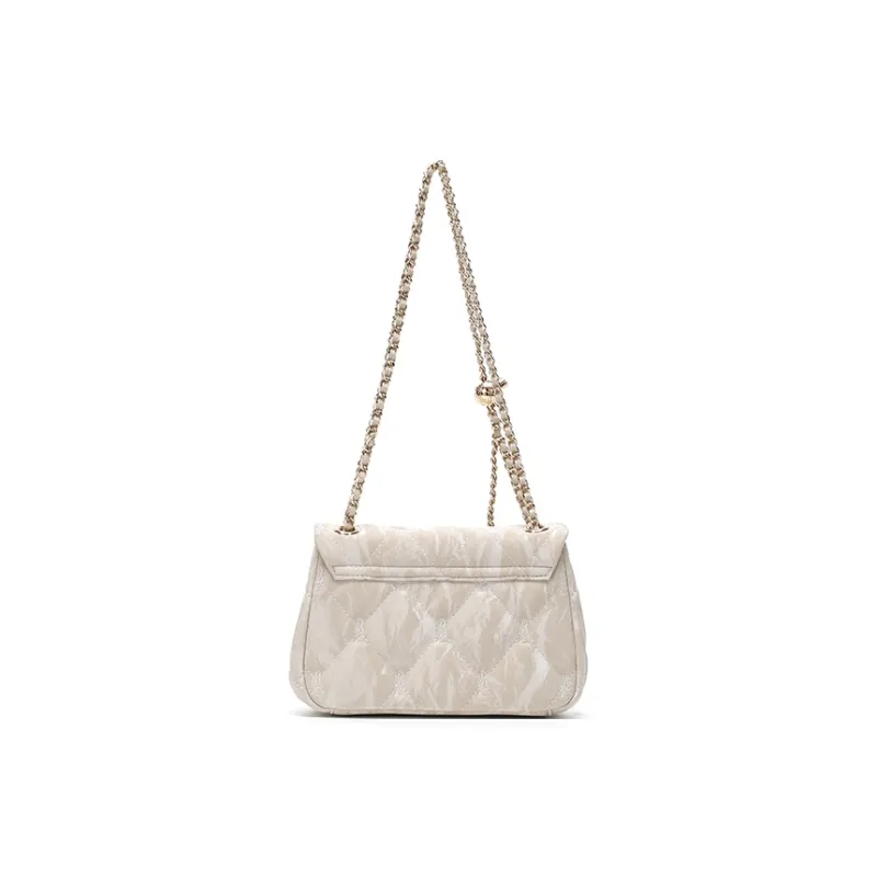 BETTINA VIVIAN PU Shoulder Bag Crossbody Bag Regular Women's Beige Apricot-3