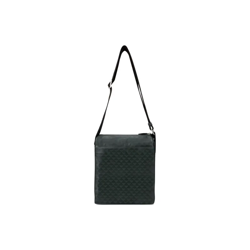 EMPORIO ARMANI Cow Leather Messenger Bag, Shoulder Bag, Crossbody Bag Men's Jasper-1
