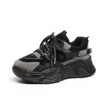 FIRS Kids Anti Slip Wear Resistant Low Top Chunky Sneakers Women's