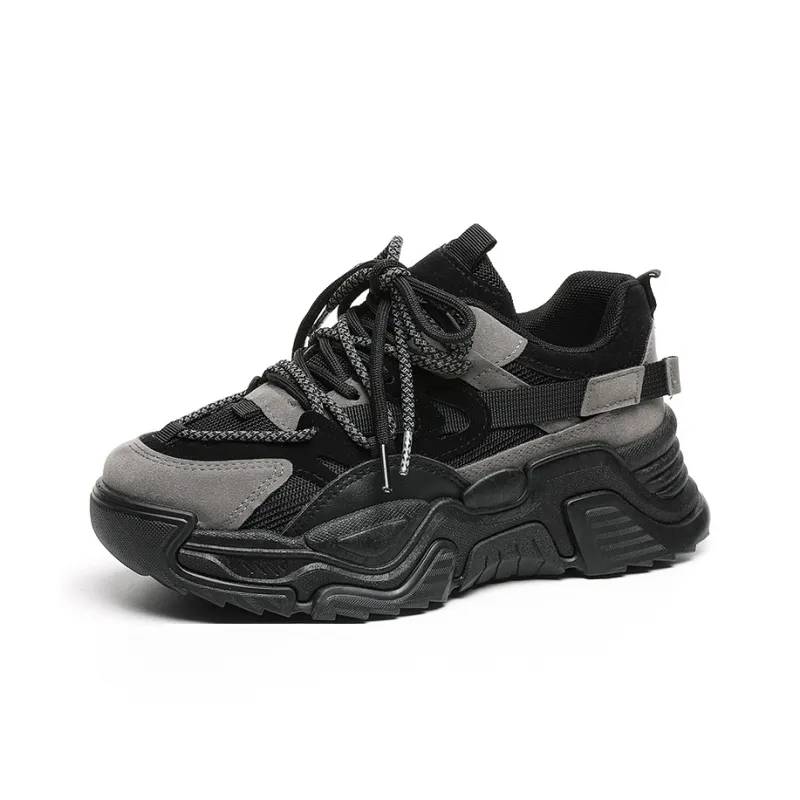FIRS Kids Anti Slip Wear Resistant Low Top Chunky Sneakers Women's-0