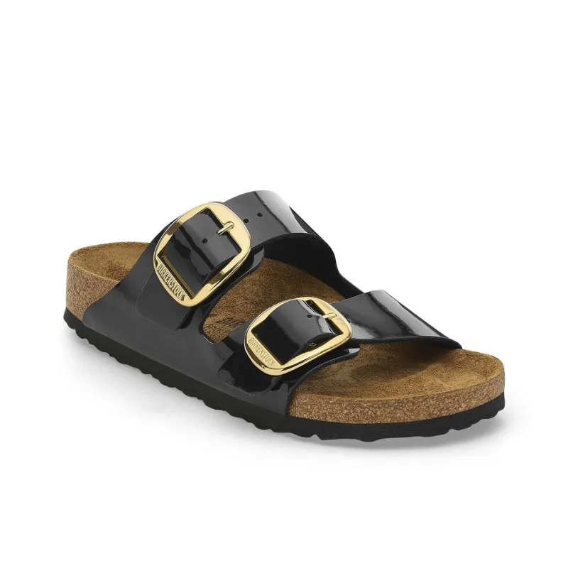 Birkenstock Arizona Big Buckle EVA Odor-Resistant Slide Slippers Women's Pitch Black Regular-1