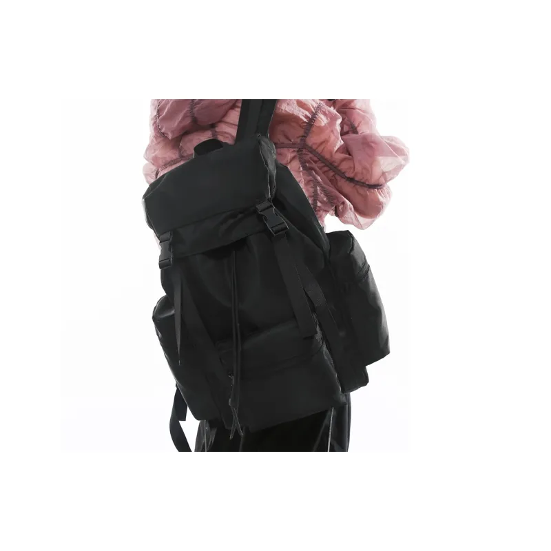 Wenpercy Nylon Backpack Regular Unisex Multicolor-2