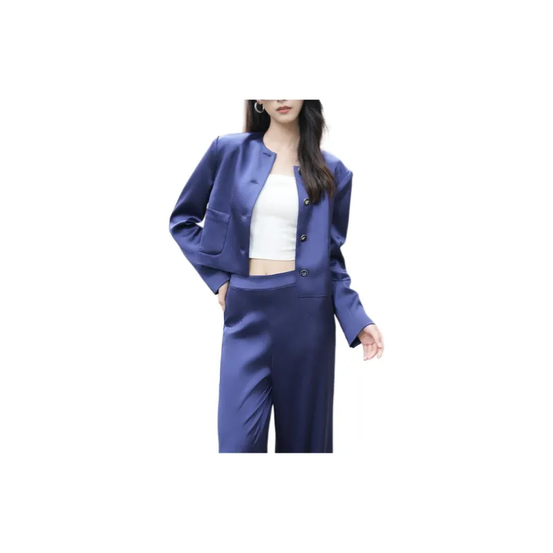 BESIONIA SS24 Jackets Coats Women's Royal Blue-3