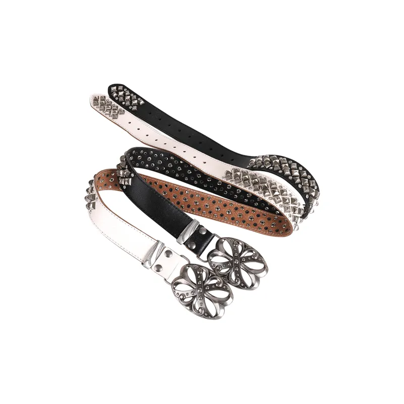 DND4DES Top Grain Cow Leather Belts Unisex 4cm-1