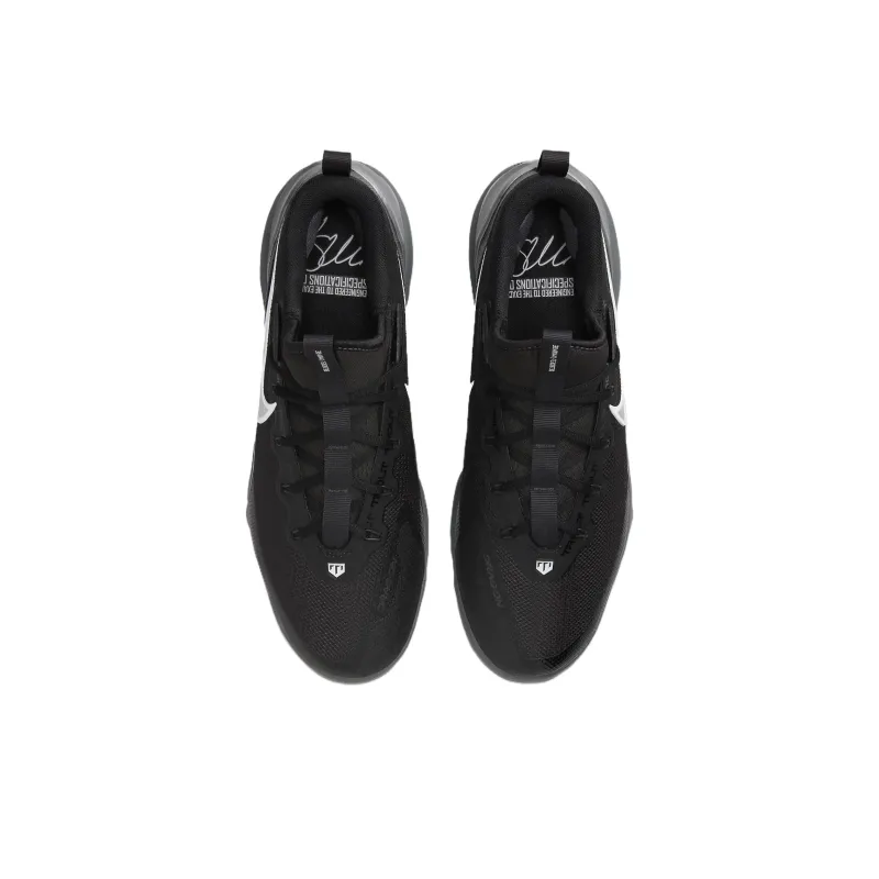 Nike Force Trout 9 Elite Mcs Black White Anthracite Metallic Silver-3