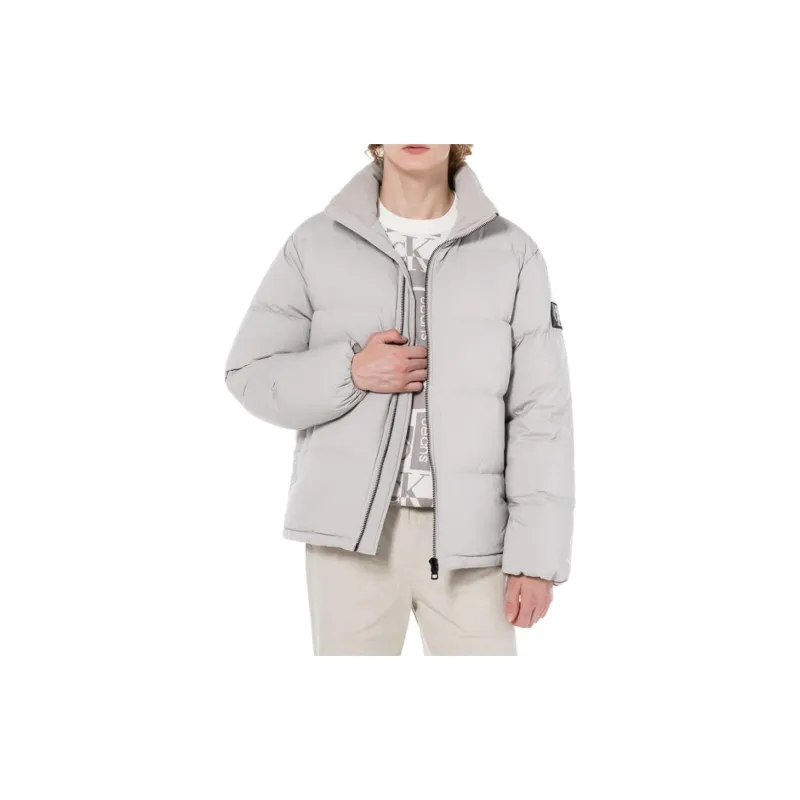 Calvin Klein Down Jackets Men Lead Gray-2