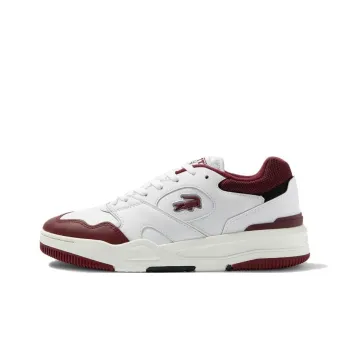 LACOSTE Low Top Skateboard Shoes Men's White