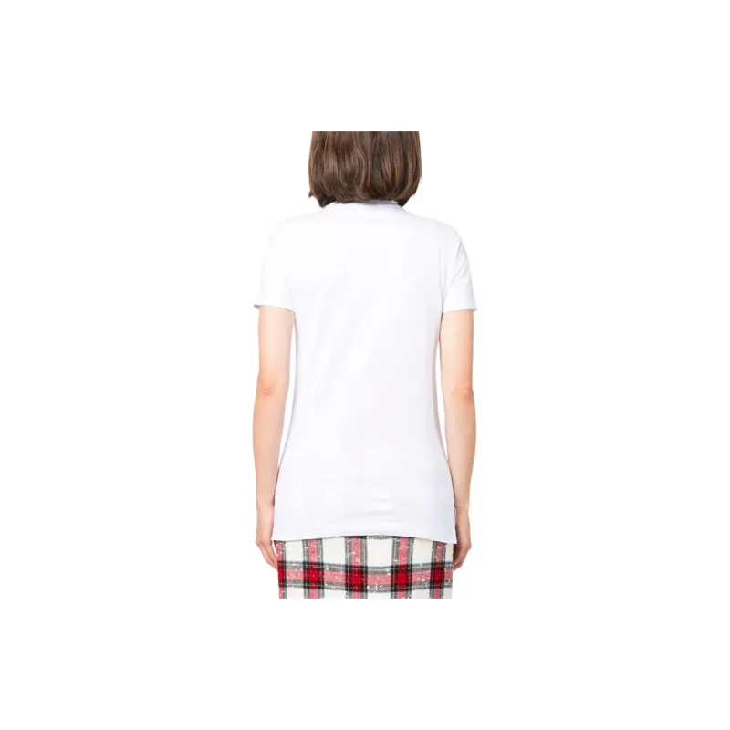 Vivienne Westwood Orb Logo embroidery Cotton T shirt-3