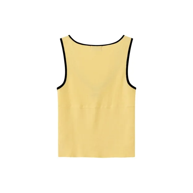 CHUU Tank Tops Women's Light Yellow-1