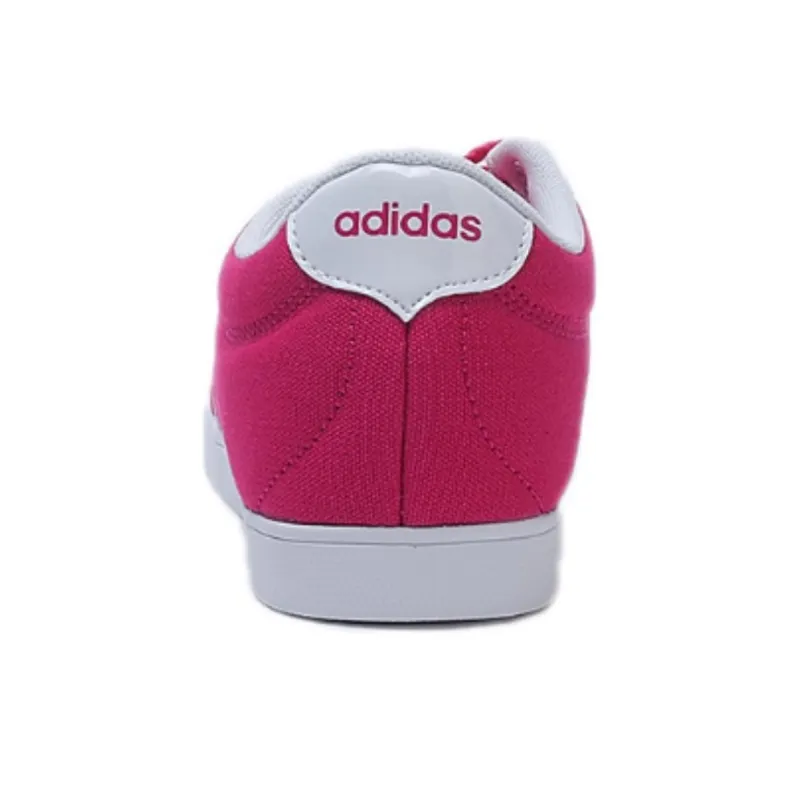 Adidas Courtset Anti-Slip Wear-Resistant Low-Top Skateboard Shoes Women's Pink-4