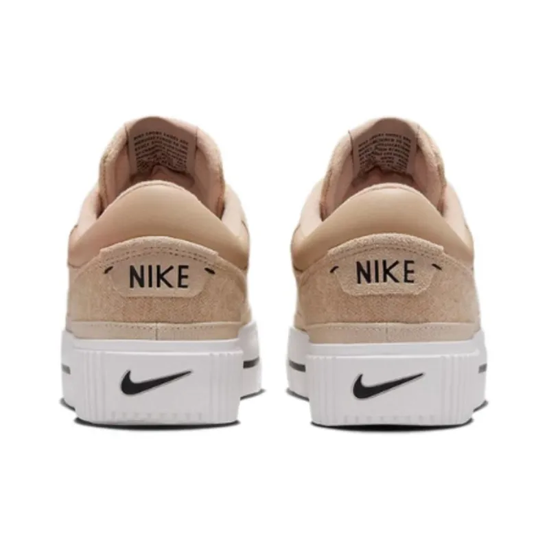 Nike Court Legacy Lift Hemp Sail Sanddrift Black Women's-3