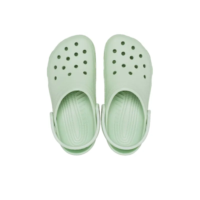 Crocs Classic Clog Clogs Unisex Cream Green-6