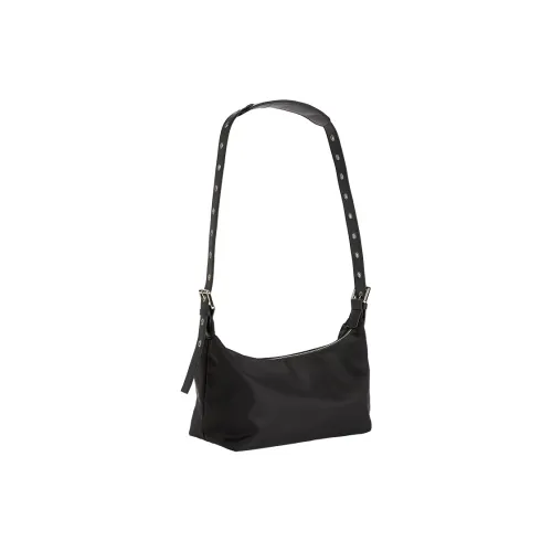 YAMAGUCHI MIOKO Cow Leather Shoulder Bag Small Size Women's Black