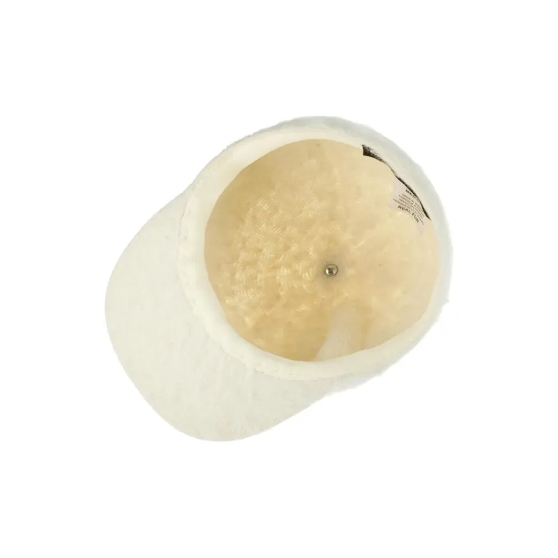 KANGOL Angora Wool, Acrylic, Nylon Baseball Caps Unisex White-4