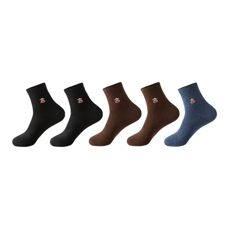 PAUL FRANK Mid Calf Socks Men's Combo Set-5