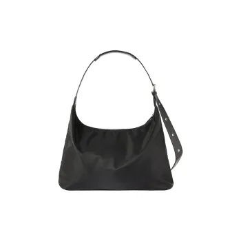 YAMAGUCHI MIOKO Cow Leather Shoulder Bag, Crossbody Bag Women's Black