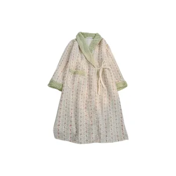 Ta Yan Bath Robes Women's Green