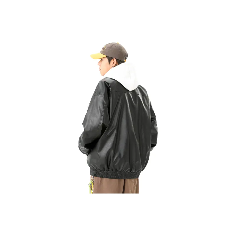 DIEMME Leather Jacket Unisex Brown-11