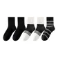 2 Black+2 White & Black+1 Black Pinstripe