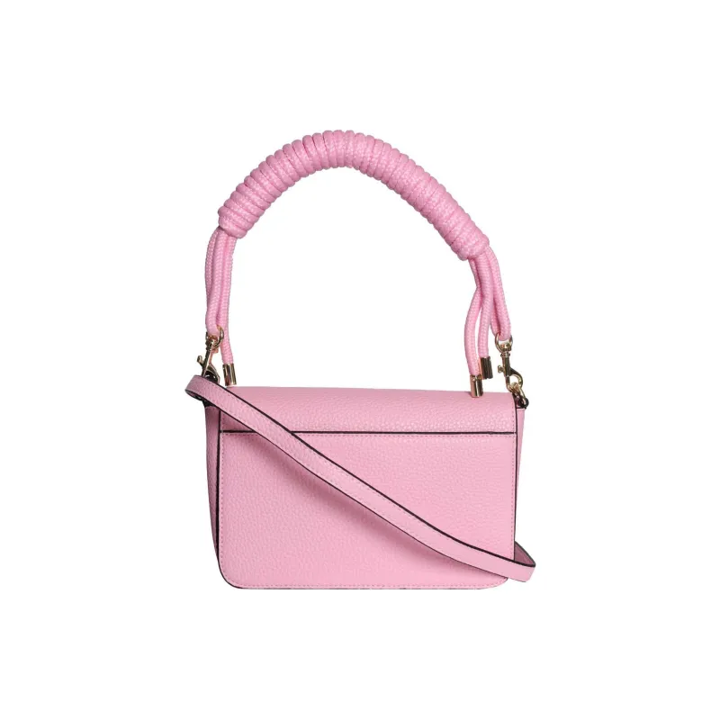 VERSACE JEANS COUTURE Synthetic Leather Shoulder Bag Crossbody Bag Handbag Regular Women's Pink-2