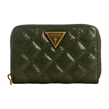 GUESS Artificial Leather Wallet Medium Size Women's Green