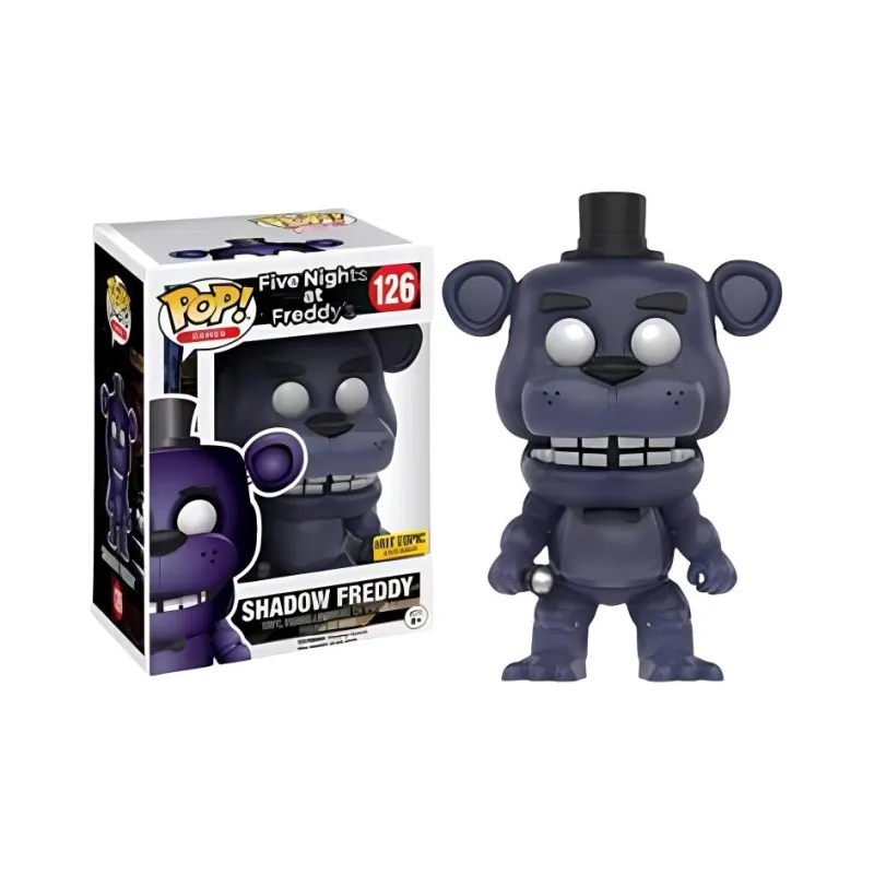 Funko Pop! Games Five Nights At Freddy's Shadow Freddy Hot Topic Exclusive Figure #126-2