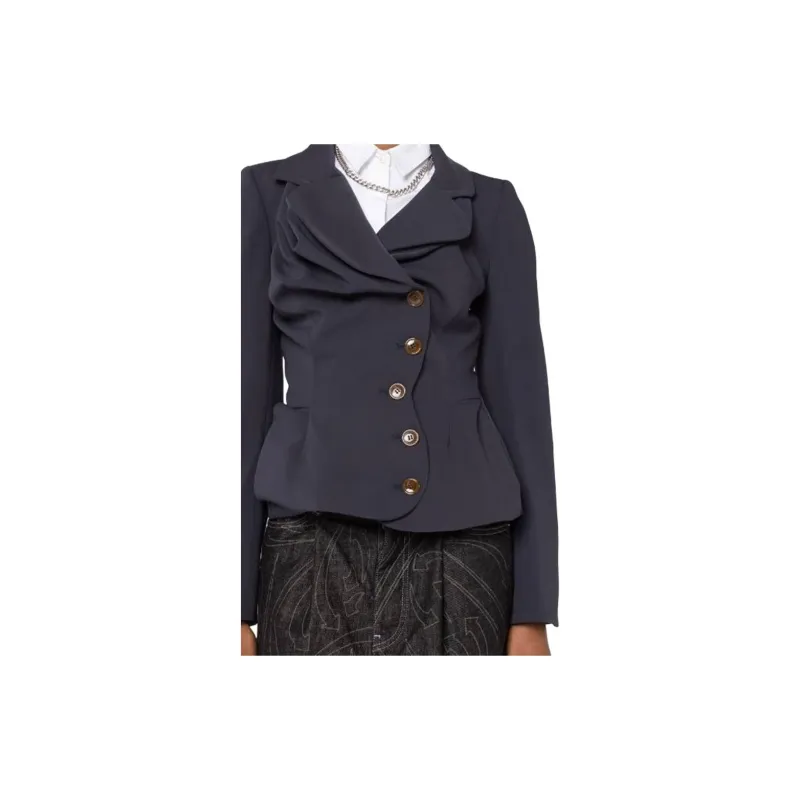 Vivienne Westwood Business Suit Women's Navy Blue-5