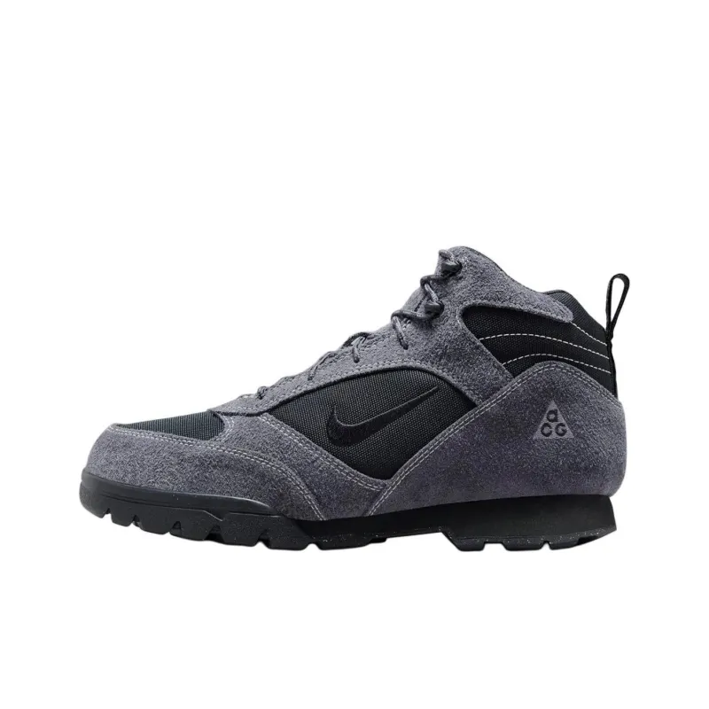 Nike ACG Torre Anti Slip Wear Resistant Mid Top Outdoor Shoes Unisex Gray-0
