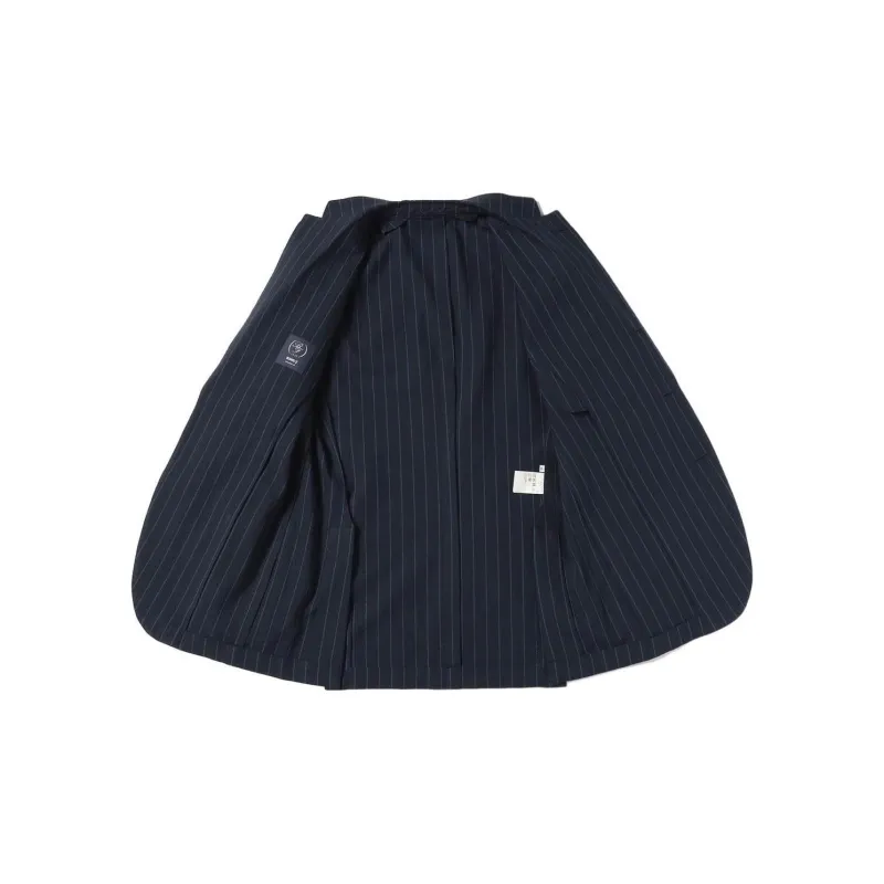 Beams Business Suit Men's Marine Blue-2