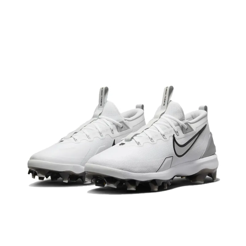Nike Force Trout 9 Elite Mcs White Black Pure Platinum Metallic Silver-2