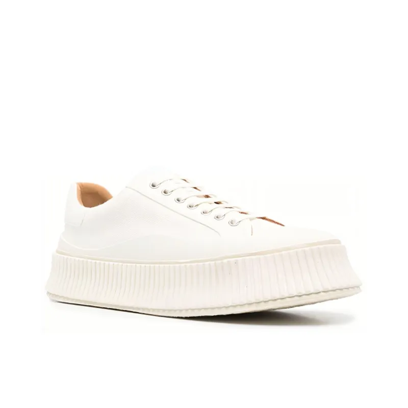 JIL SANDER Low Top Casual Shoes Men's Ecru-1