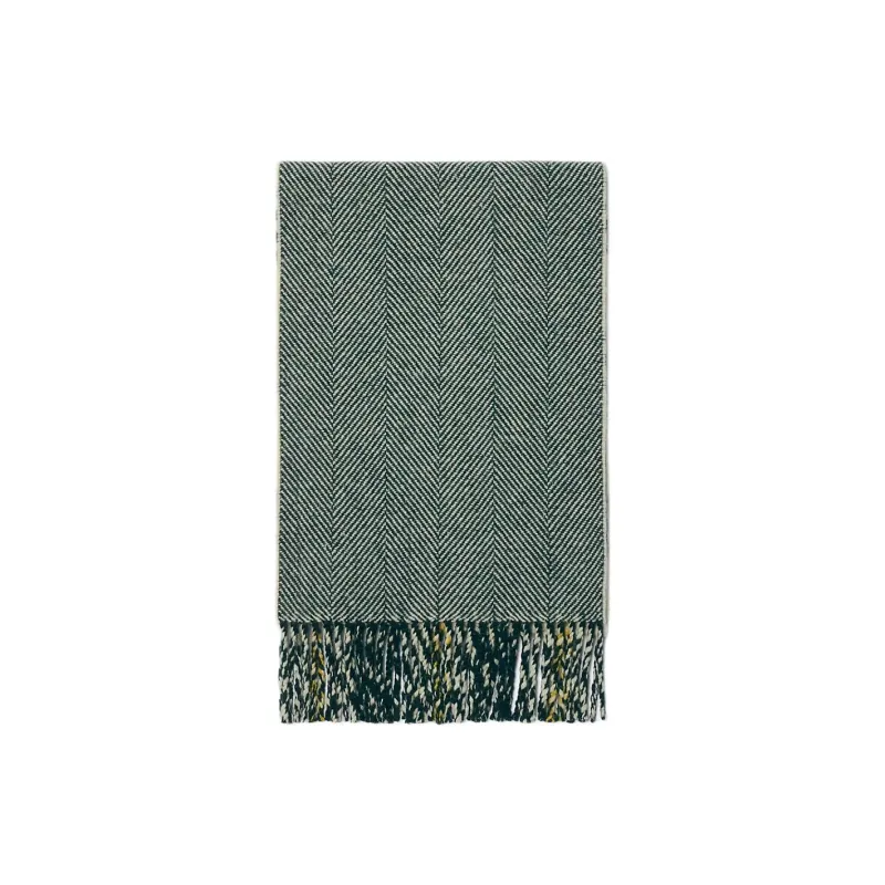 Burberry Checkered Fringed Edge Scarf-1