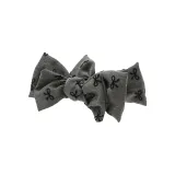 Bowknot Hair Clip[Gray]