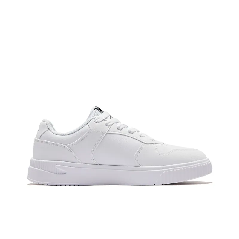 Erke Sky Comfort Anti Slip Wear Resistant Low Top Skateboard Shoes Men's Erke White-1