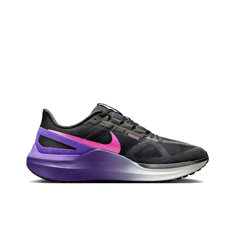 Nike Structure 25 Black Anthracite Field Purple Laser Fuchsia-1