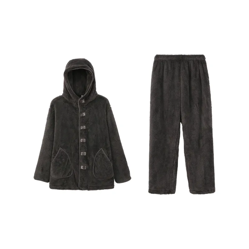 Aannsfam Pajama Set Men's Whale Gray-0