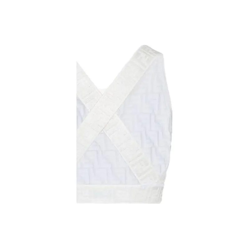FENDI Tank Tops Women's White-7