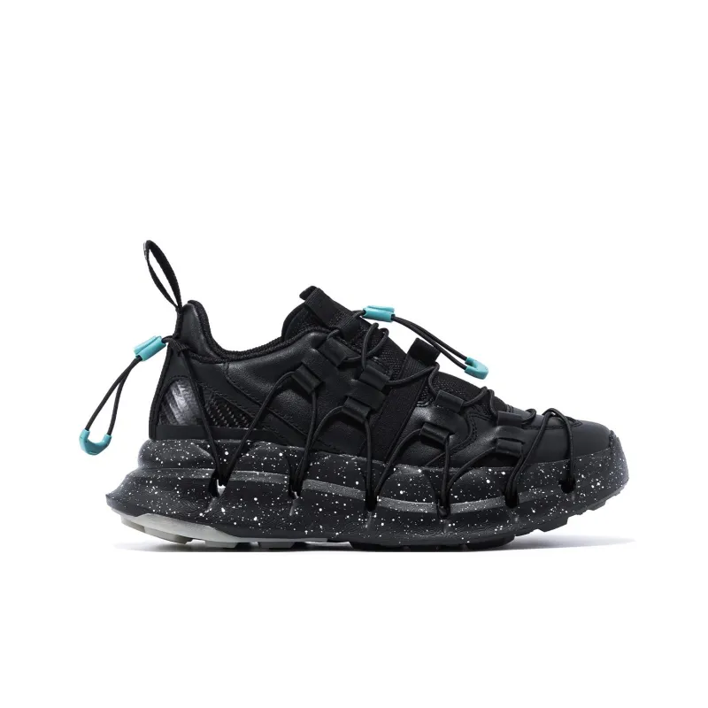 CARBONSTAR SHELL Armor Series Cushioning Coverage Support Low Top Sprint Running Shoes Unisex Black-1