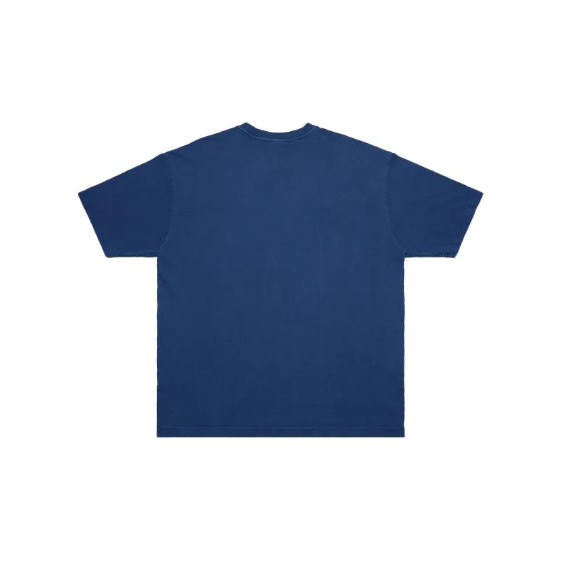 New Era Print Collection Short-Sleeved T-Shirts Couple NY Print Unisex Blue-1