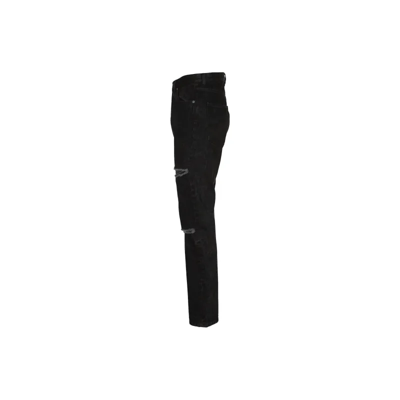 MARNI Logo Patch Distressed Trousers-2