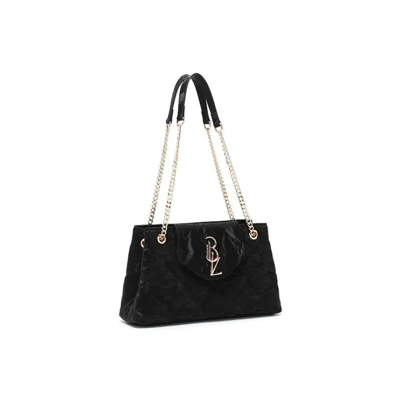 BETTINA VIVIAN PU Shoulder Bag, Crossbody Bag Regular Women's Black-2